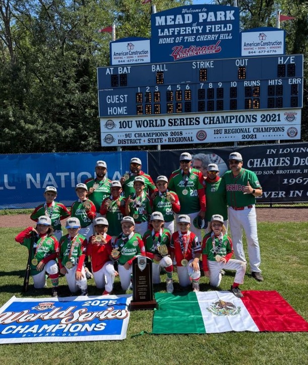 México, Campeón de la Serie Mundial de Beisbol Cal Ripken Sub 8 (FB Cal Ripken Mexico Oficial)