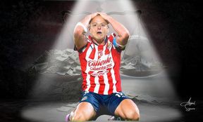 Chicharito no la pasa nada bien en lo futbolístico. (Foto: Abigail Sequera)