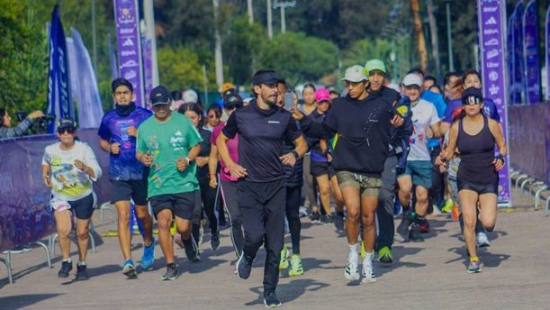 La cuarta etapa del maratón de la CDMX está a puno de comenzar. (Foto: @MaratonCDMX)