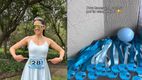 Fer Nava, influencer, fue criticada por organizar su fiesta de cumpleaños con temática runner. Foto: @behealthy.fer