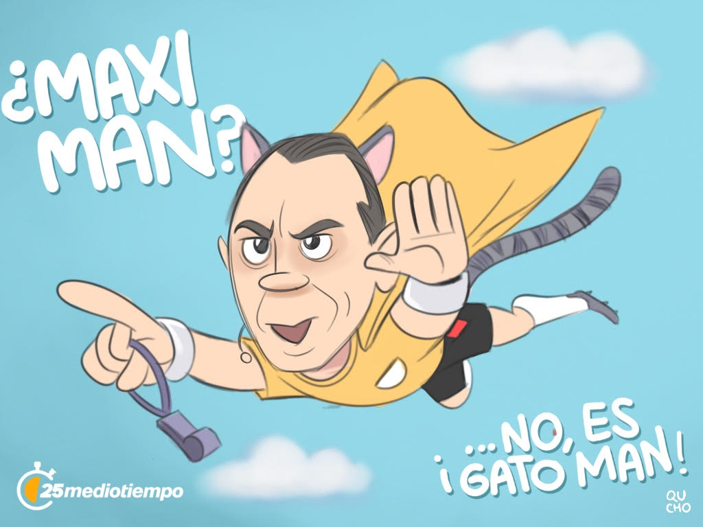 ¿Maxi Man? ...no, es ¡Gato Man!