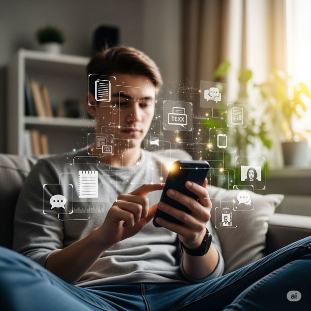 Los telefonos celulares se han convertido en una herramienta obligatoria para el uso cotidiano. Foto: MediotiempoIA
