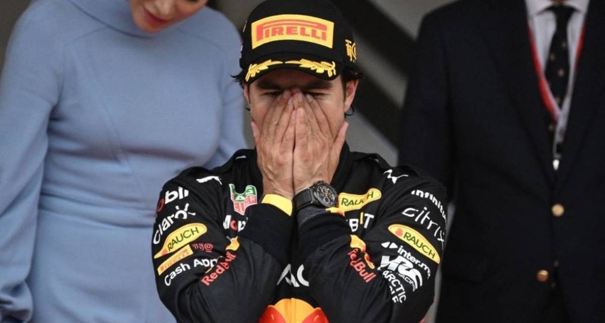 Checo Pérez, tras una de sus carreras en F1 (AFP)