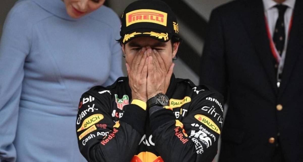 Checo Pérez, tras una de sus carreras en F1 (AFP)