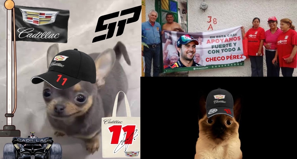 Los memes celebraron el regreso de Checo Pérez a la F1 (Especial)