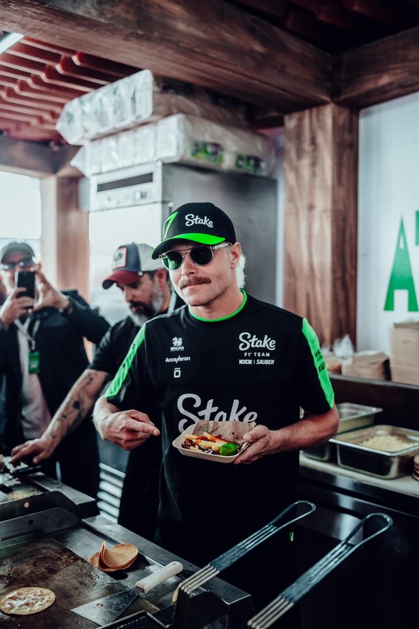 Valtteri Bottas ama la gastronomía mexicana (Foto: @ValtteriBottas)