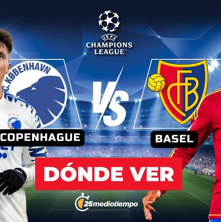 Consulta la previa de Copenhague vs. FC Basel para ver EN VIVO Playoffs Champions League 2025.