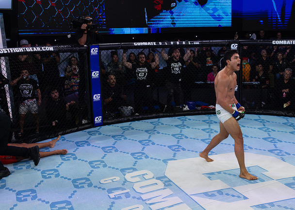 Cruz García buscará alargar su buen momento. (Cortesía Combate Global)