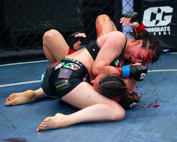 Nicole Geraldo se enfrentará a Camila Reynoso. (Foto: Cortesía Combate Global)
