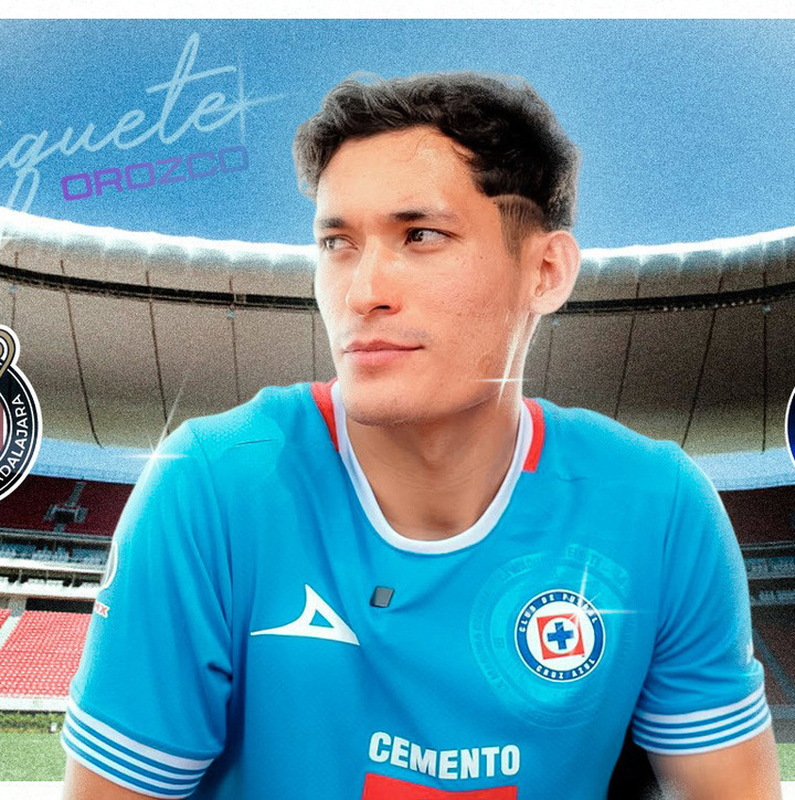Chiquete Orozco salió de Chivas para jugar en Cruz Azul.
