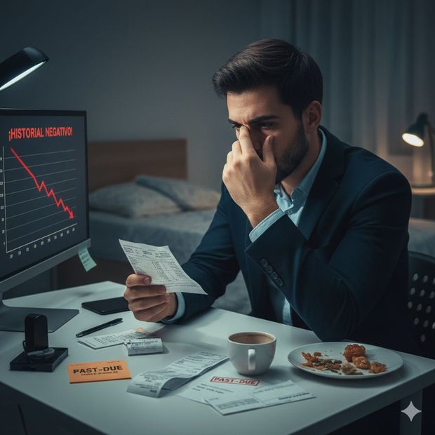 No pagar a tiempo tus deudas o no pagarlas puede traer consigo un mal score para tu historial crediticio. Foto: MediotiempoIA