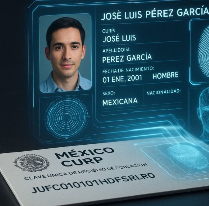 Este es el precio de la CURP Biométrica| Foto: Inteligencia artificial