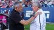 Torrent, actual DT de Rayados, con el timonel más ganador del Monterrey, Vucetich. (Foto: Mexsport)