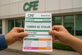 Trámite para cambiar el titular del recibo de luz CFE: guía completa. Foto: MediotiempoIA