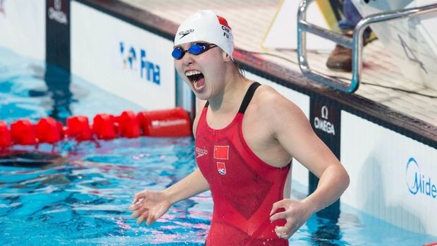 En los Juegos Olímpicos de Río 2016, la nadadora china Fu Yuanhui, habló del tema. (Foto: EFE)