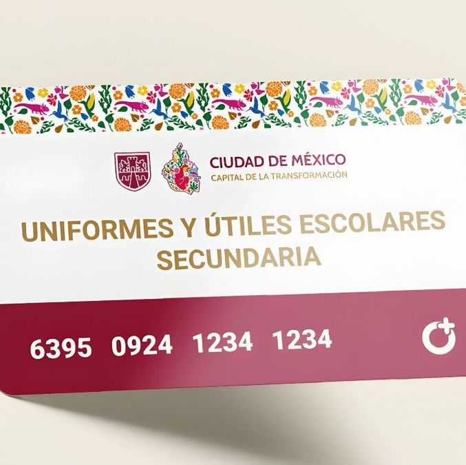 ¿Hasta cuándo puedes recoger la tarjeta de apoyo escolar en la CDMX? Te decimos (FOTO: @BienestarEdu)