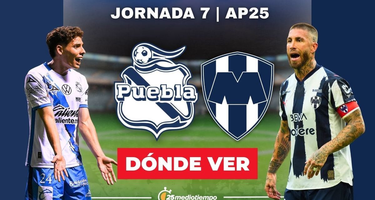 Rivalidad Puebla-Monterrey Jornada 7 Apertura 2025