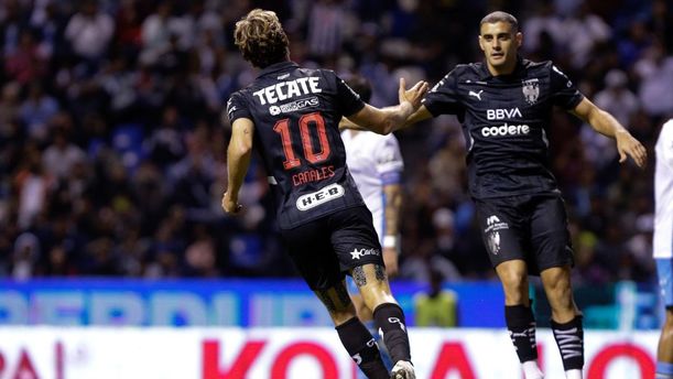 Sergio Canales hizo el gol del empate de Rayados ante Puebla (Imago7)