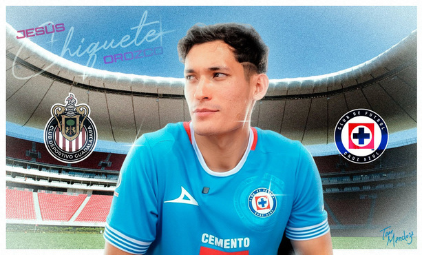 Chiquete Orozco salió de Chivas para jugar en Cruz Azul.