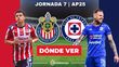Rivalidad Guadalajara-Cruz Azul Jornada 7 Apertura 2025