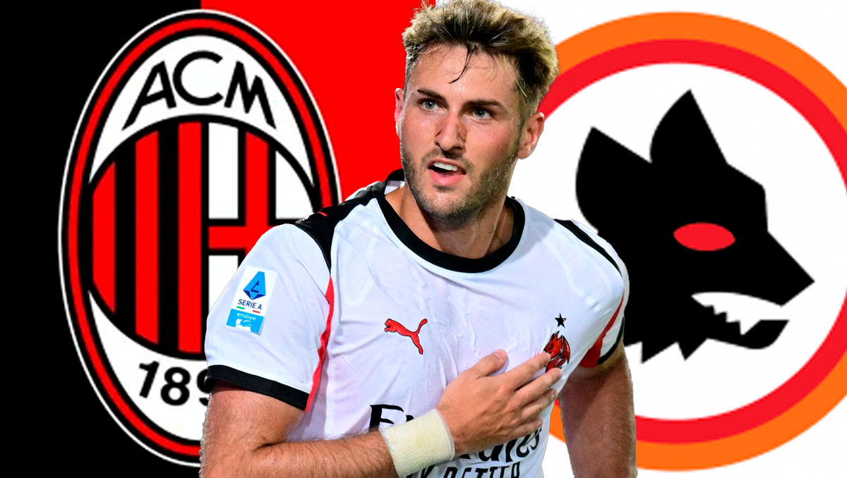 Santiago Gimenez pretender seguir en el AC Milan. (Foto: AFP)
