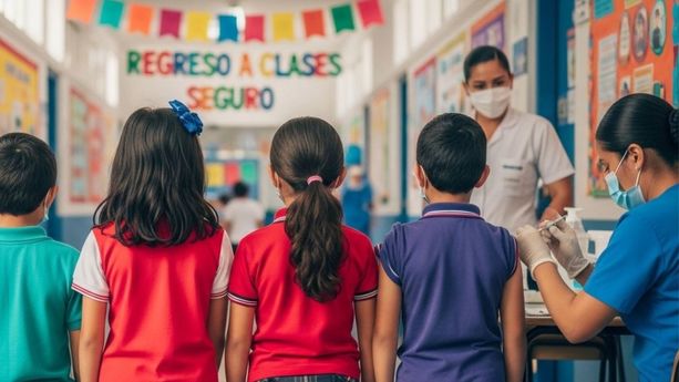 Lista de vacunas que pide la SEP obligatoriamente para el regreso a clases 2025 en México. (FOTO): Especial.