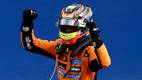 Óscar Piastri celebra el triunfo (Reuters)