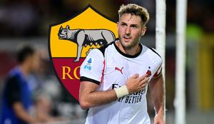 Santiago Gimenez en duelo ante el Lecce (Reuters)