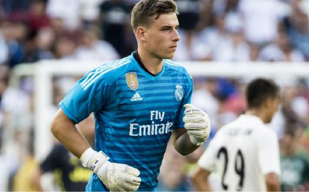 Andriy Lunin regresó este verano al Real Madrid. (FOTO: EFE)