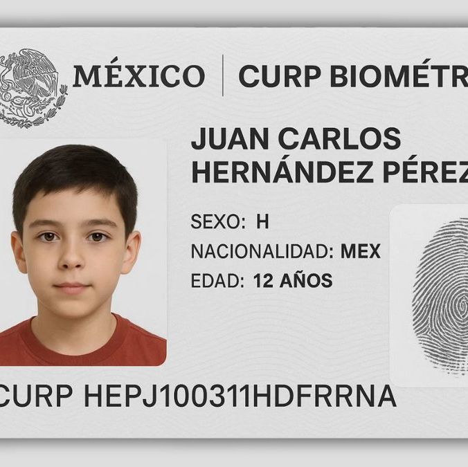 CURP Biométrica: datos adicionales que deberán dar los niños en el registro