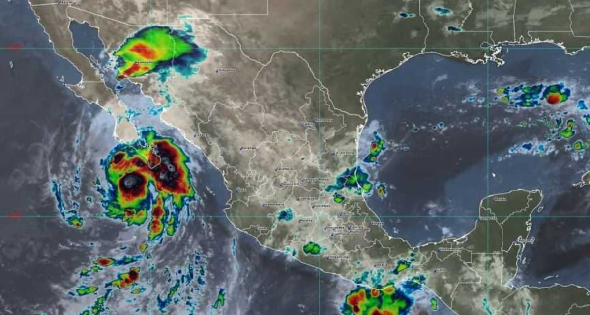 Huracán Lorena se intensificó a huracán categoría 1 (@conagua_mx)