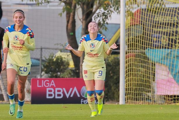Katty Martínez, goleadora del América (Imago7)
