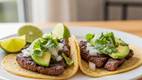Tacos de carne, comida recomendada sin caer en exceso (IA)