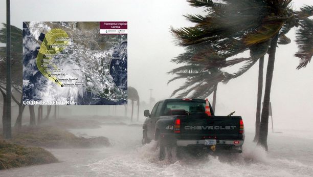 Tormenta tropical Lorena podría convertirse en huracán al acercarse a costas mexicanas