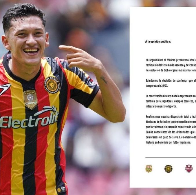 Los seis clubes de Expansión lanzaron comunicado celebrando el regreso del ascenso y descenso.