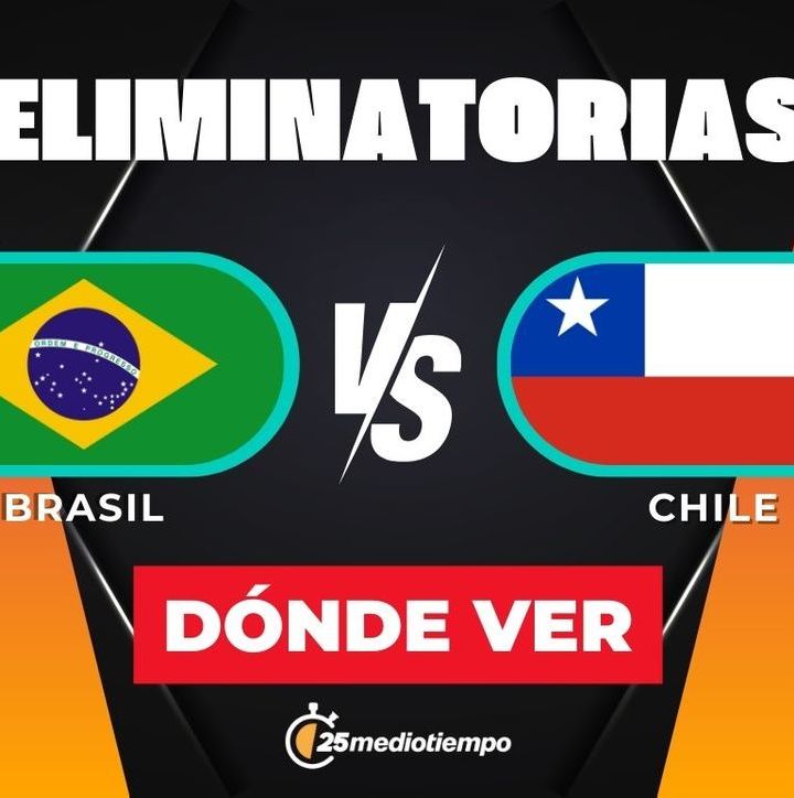 Consulta la previa de Brasil vs. Chile para ver EN VIVO Eliminatorias CONMEBOL 2025. Diseño: Abigail Sequera