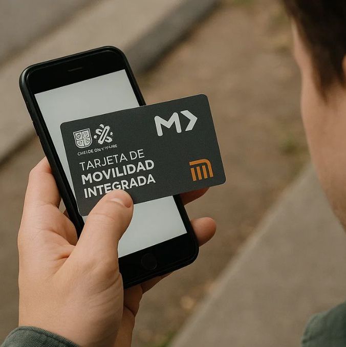 Crearán tarjeta de movilidad virtual del metro de la CDMX| Foto: Inteligencia artificial