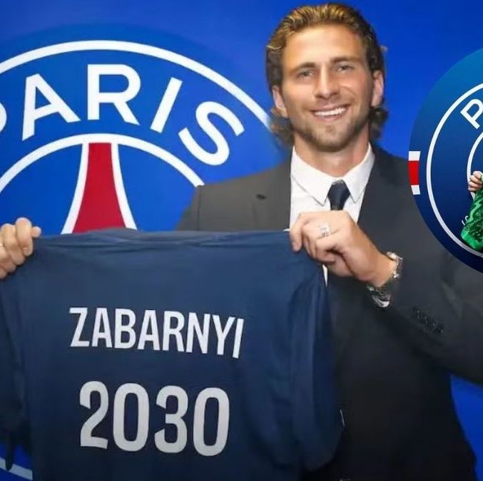 El defensa Zabarnyi no quiere al arquero Safonov. (Foto: PSG)