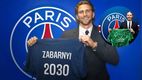 El defensa Zabarnyi no quiere al arquero Safonov. (Foto: PSG)