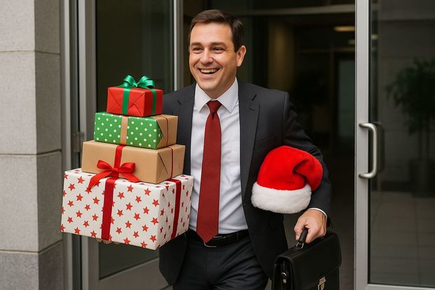 El doble aguinaldo provocara indirectamente el consumo de mas productos durante las fechas navideñas. Foto: MeidotiempoIA.