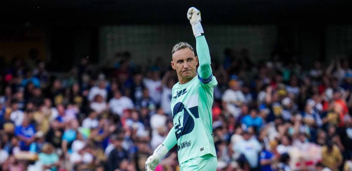 Keylor Navas, capitán y figura de los Pumas (Imago7)