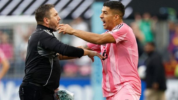 Luis Suárez, delantero del Inter Miami (AFP)