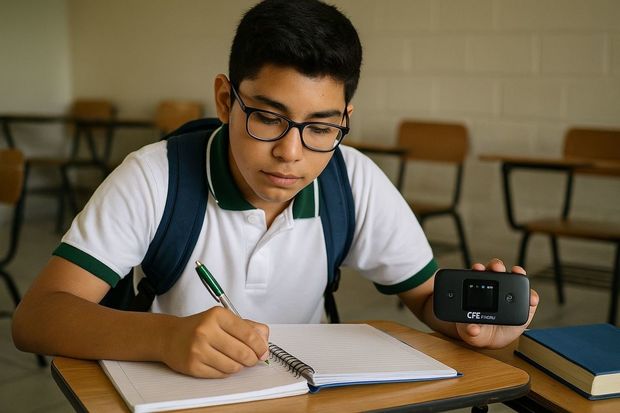 El MiFi va enfocado principalmente a los estudiantes y que tengan un mayor acceso a Wifi. Foto: MediotiempoIA