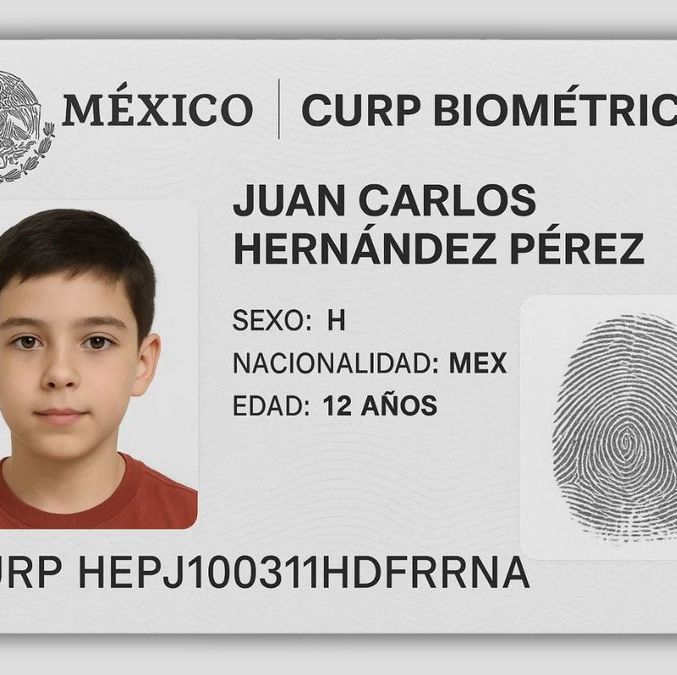 CURP Biométrica: datos adicionales que deberán dar los niños en el registro