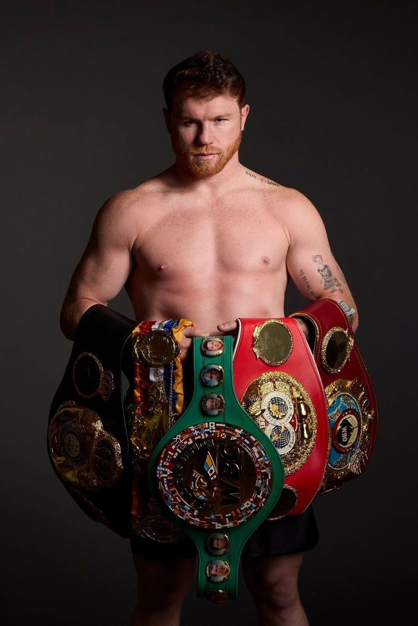 Saúl "Canelo" Alvarez busca sumar un titulo mas a su historia como boxeador. Foto: @Canelo