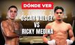 Consulta la previa de Óscar Valdez vs. Ricky Medina para ver EN VIVO pelea de box hoy 6 de septiembre 2025. Diseño: Abigail Sequera