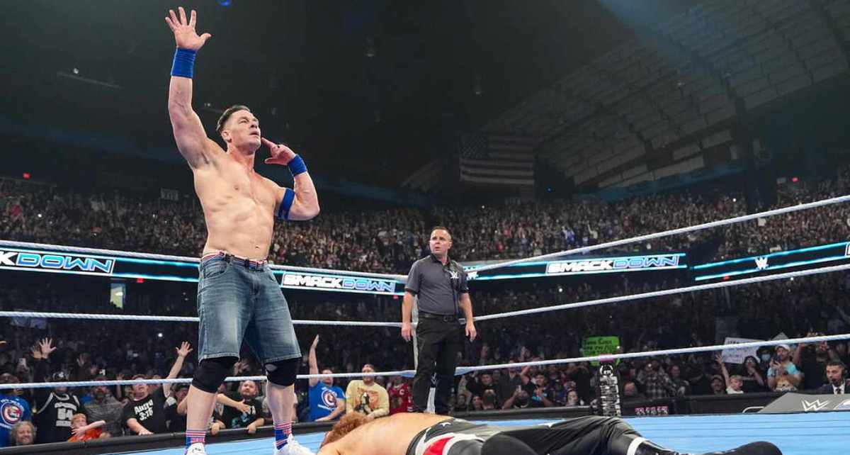 John Cena se aventó una gran lucha ante Sami Zayn (WWE)
