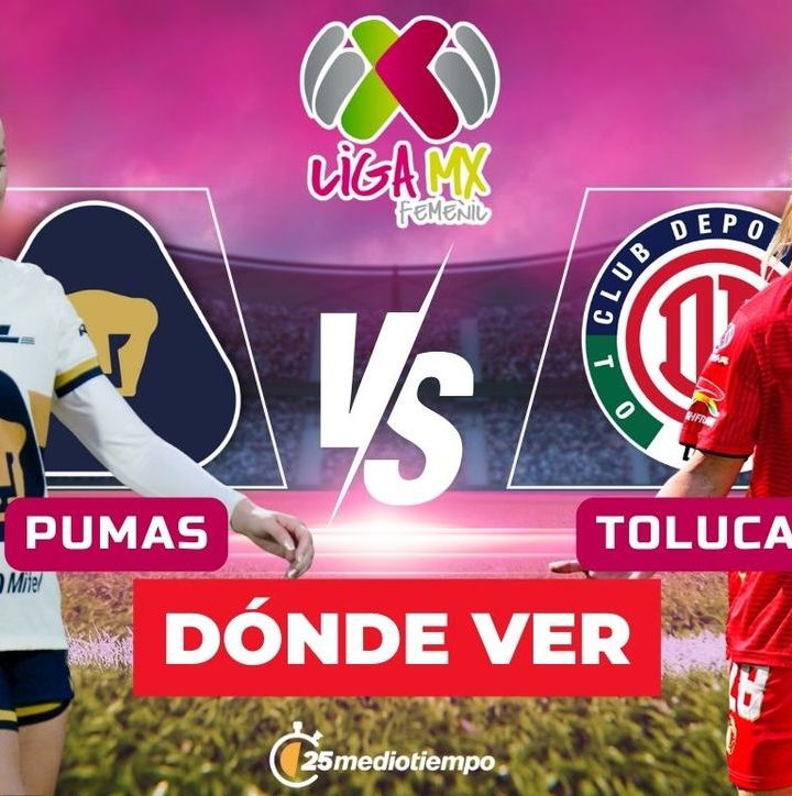 Pumas vs Toluca Femenil EN VIVO