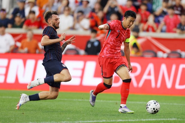 Estados Unidos y Corea del Sur se midieron en la fecha FIFA (AFP)