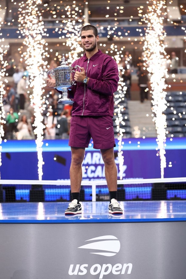 Carlos Alcaraz consigue un nuevo Grand Slam (AFP)